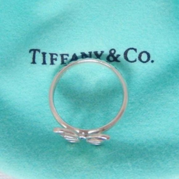 LK NEW! Adorable Tiffany & Co Sterling Silver Butterfly Ring from Italy Ring - Picture 5 of 5